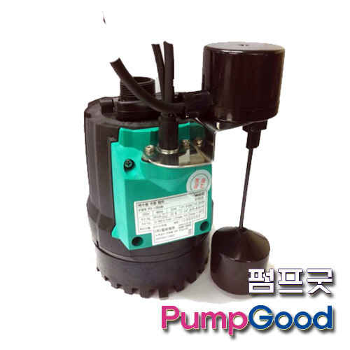 PD-350MLA 350W/윌로펌프/수직자동펌프/좁은공간자동배수펌프/배수펌프/수직자동배수펌프